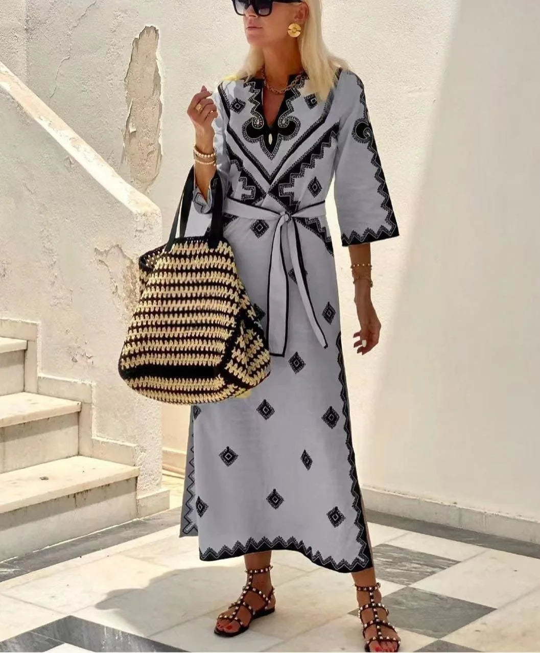 EP | Robe en lin vintage