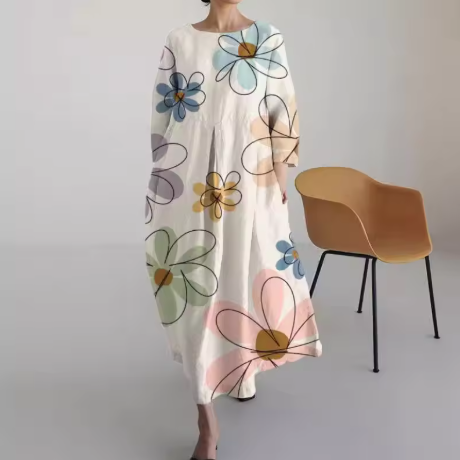 EP | Maxi-robe imprimée