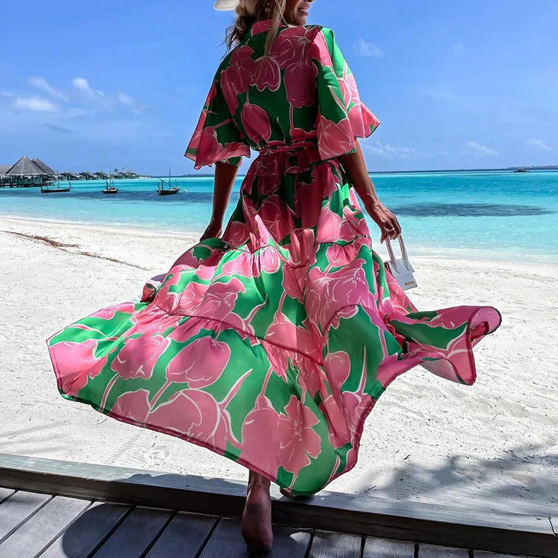 EP | Robe maxi pour la fête de Noël