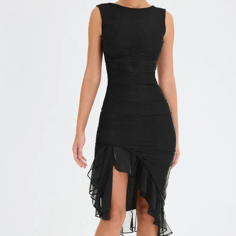 EP | Robe midi à volants