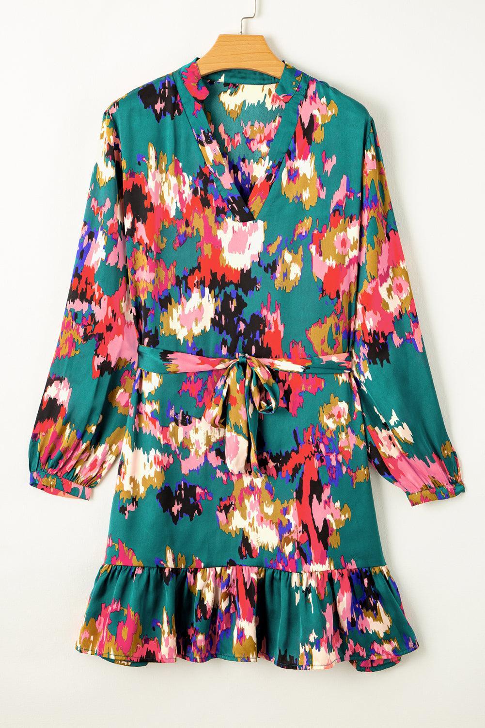 EP | mini robe verte élégante pour femmes