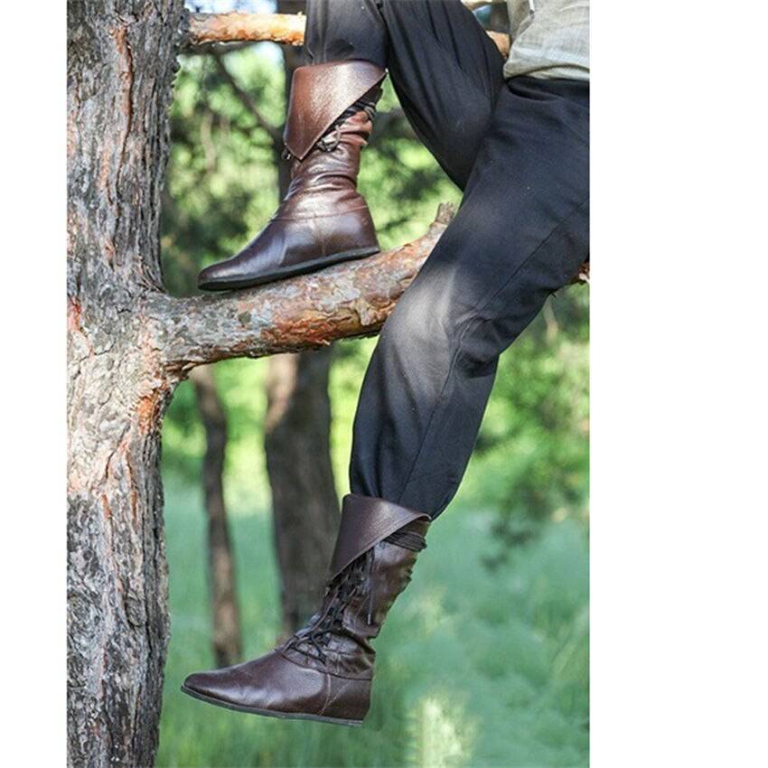 EP | Chaussures à lacets avec nœuds style gothique steampunk