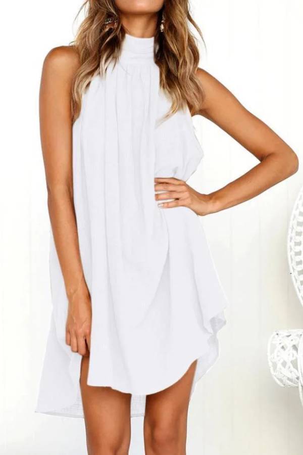 EP | Sweet Crinkle Mini-robe sans manches