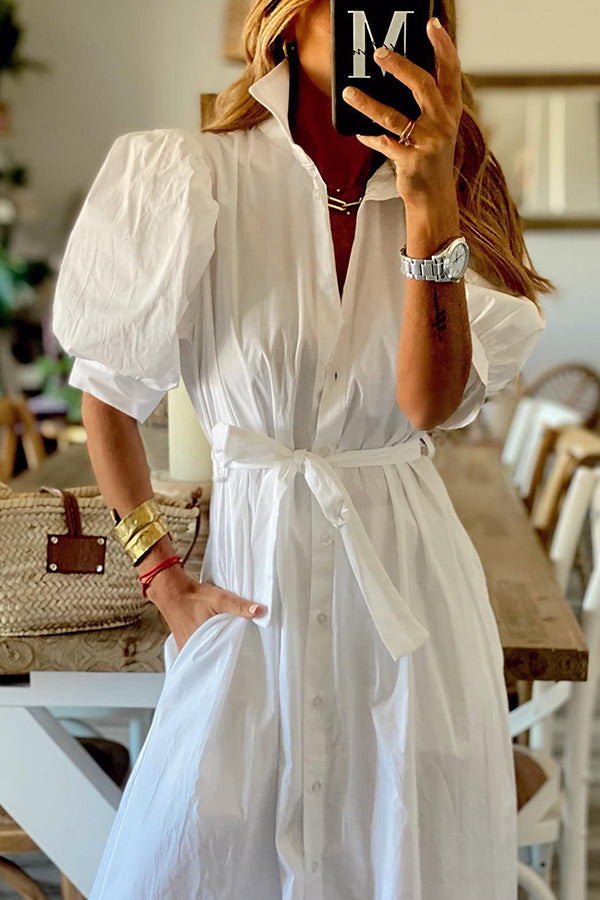 EP | Chemise à poches vintage Robe midi