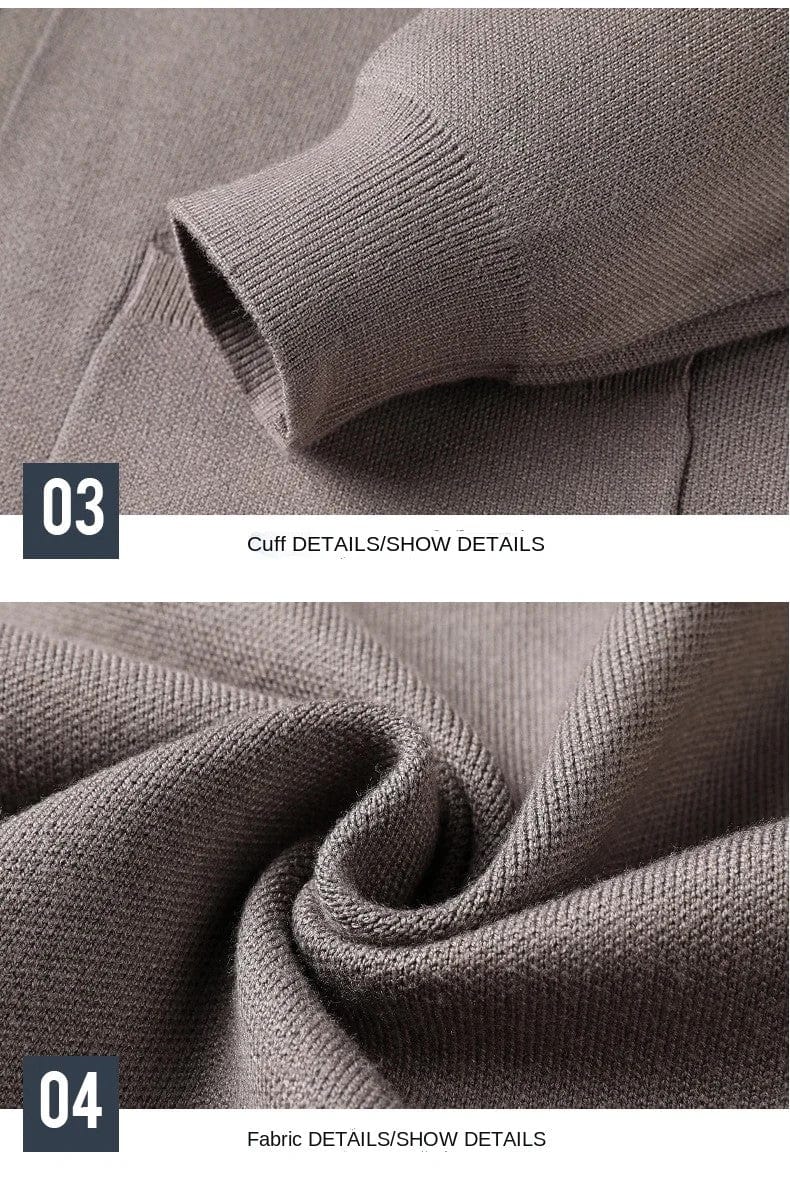 EP | Pull-over cardigan en maille de luxe