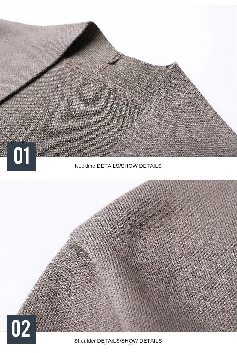 EP | Pull-over cardigan en maille de luxe