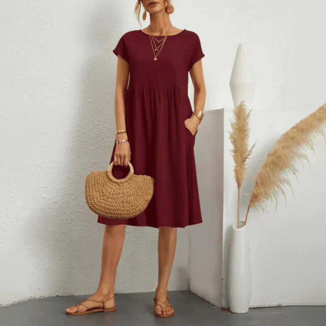 EP | Robe midi décontractée