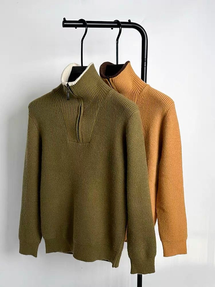 EP | Pull à col mi-zip