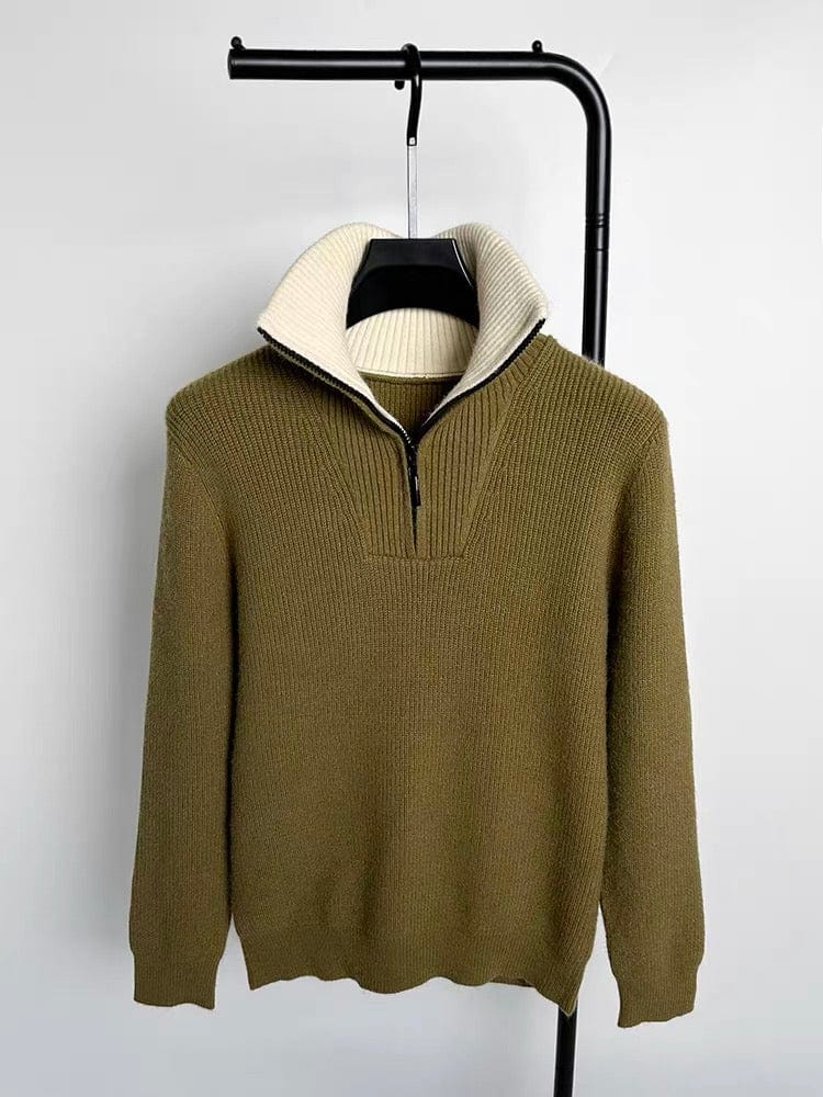 EP | Pull à col mi-zip