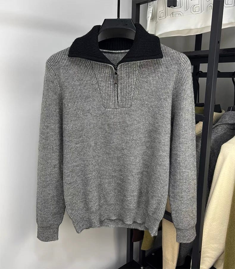EP | Pull à col mi-zip