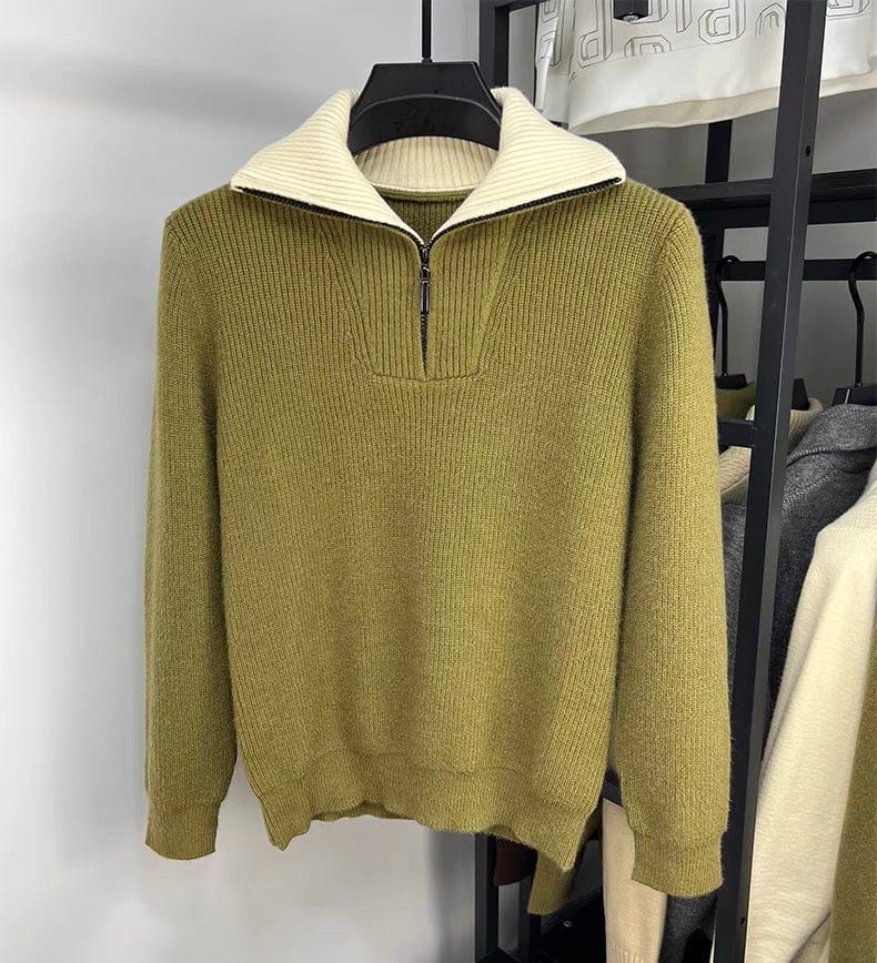 EP | Pull à col mi-zip