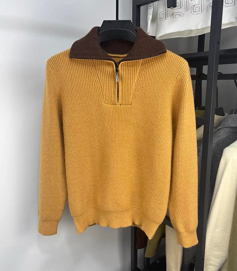 EP | Pull à col mi-zip