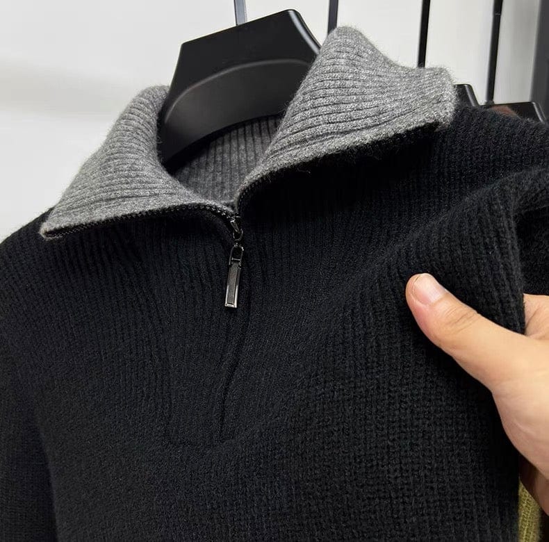 EP | Pull à col mi-zip