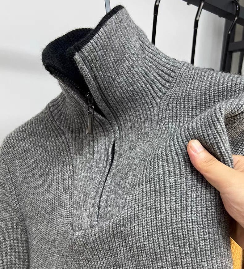 EP | Pull à col mi-zip