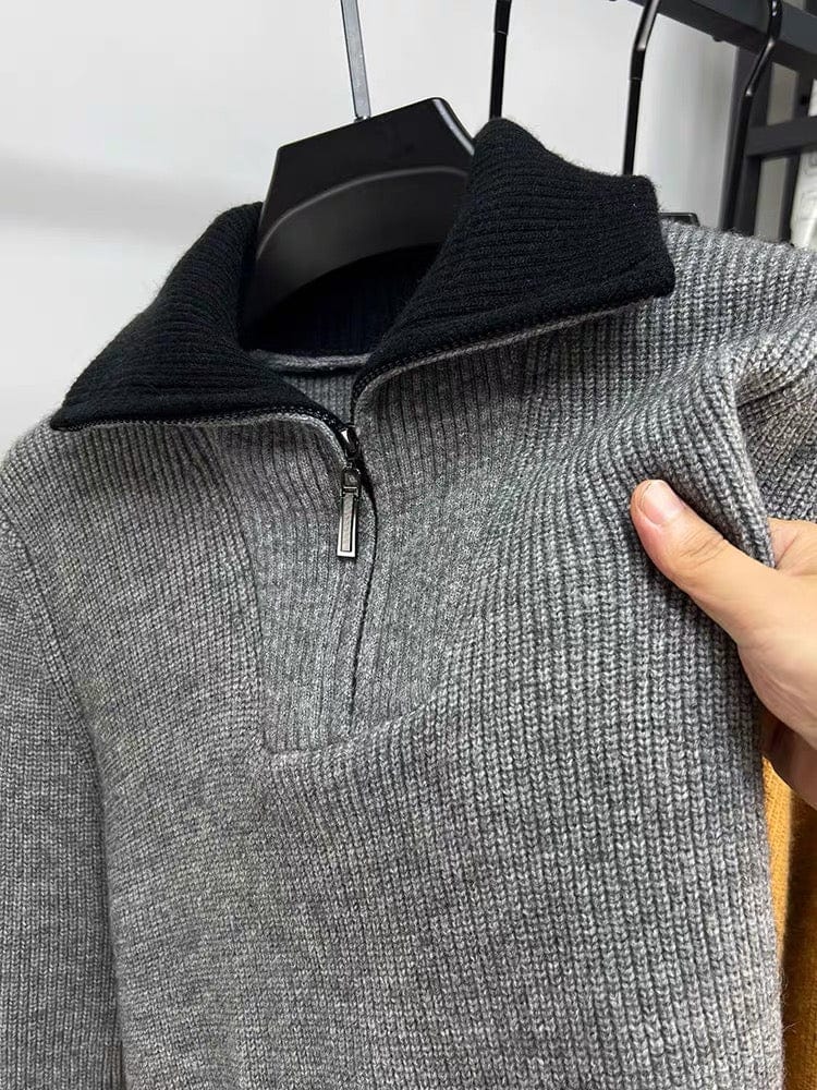 EP | Pull à col mi-zip