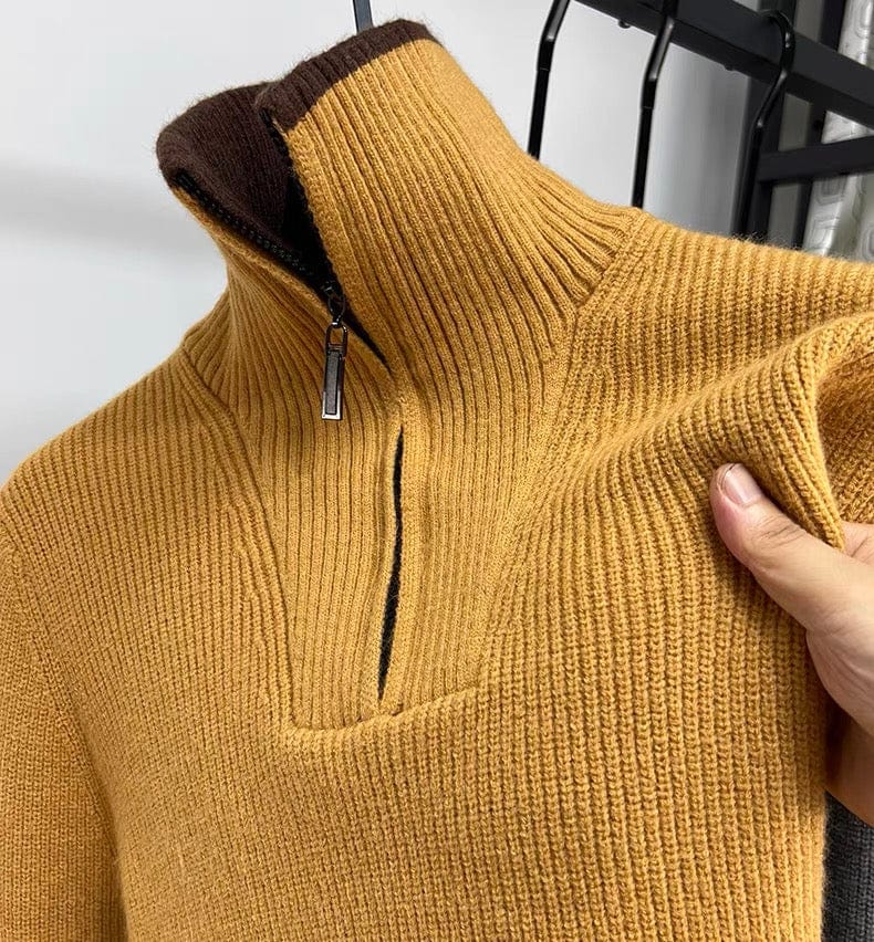 EP | Pull à col mi-zip