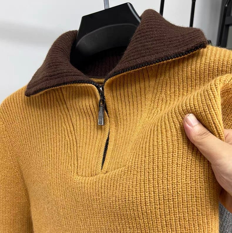 EP | Pull à col mi-zip