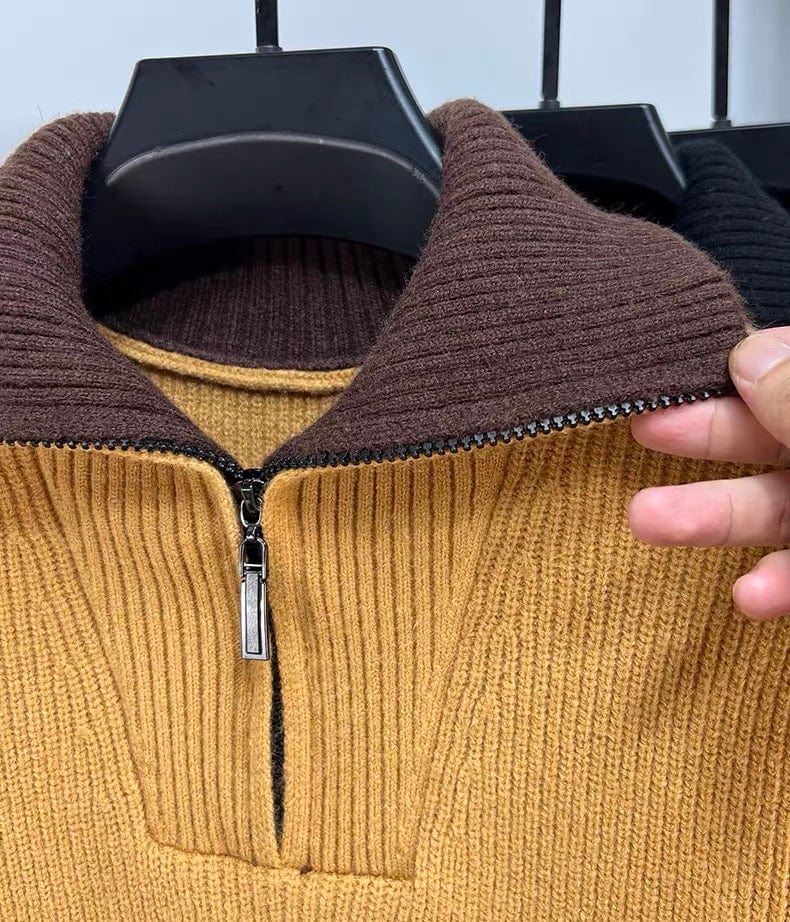 EP | Pull à col mi-zip