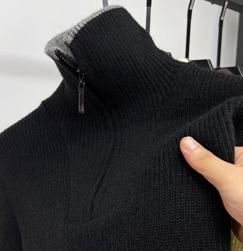 EP | Pull à col mi-zip