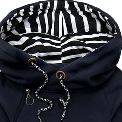 EP | Femme Hoodie Sweatshirt avec fermeture éclair Veste d'hiver Robe