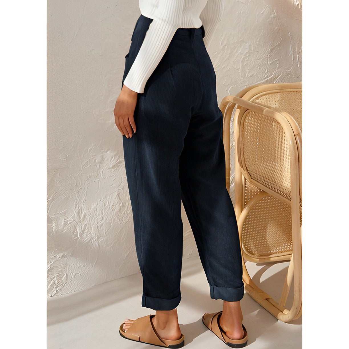 ND | Pantalons en velours côtelé