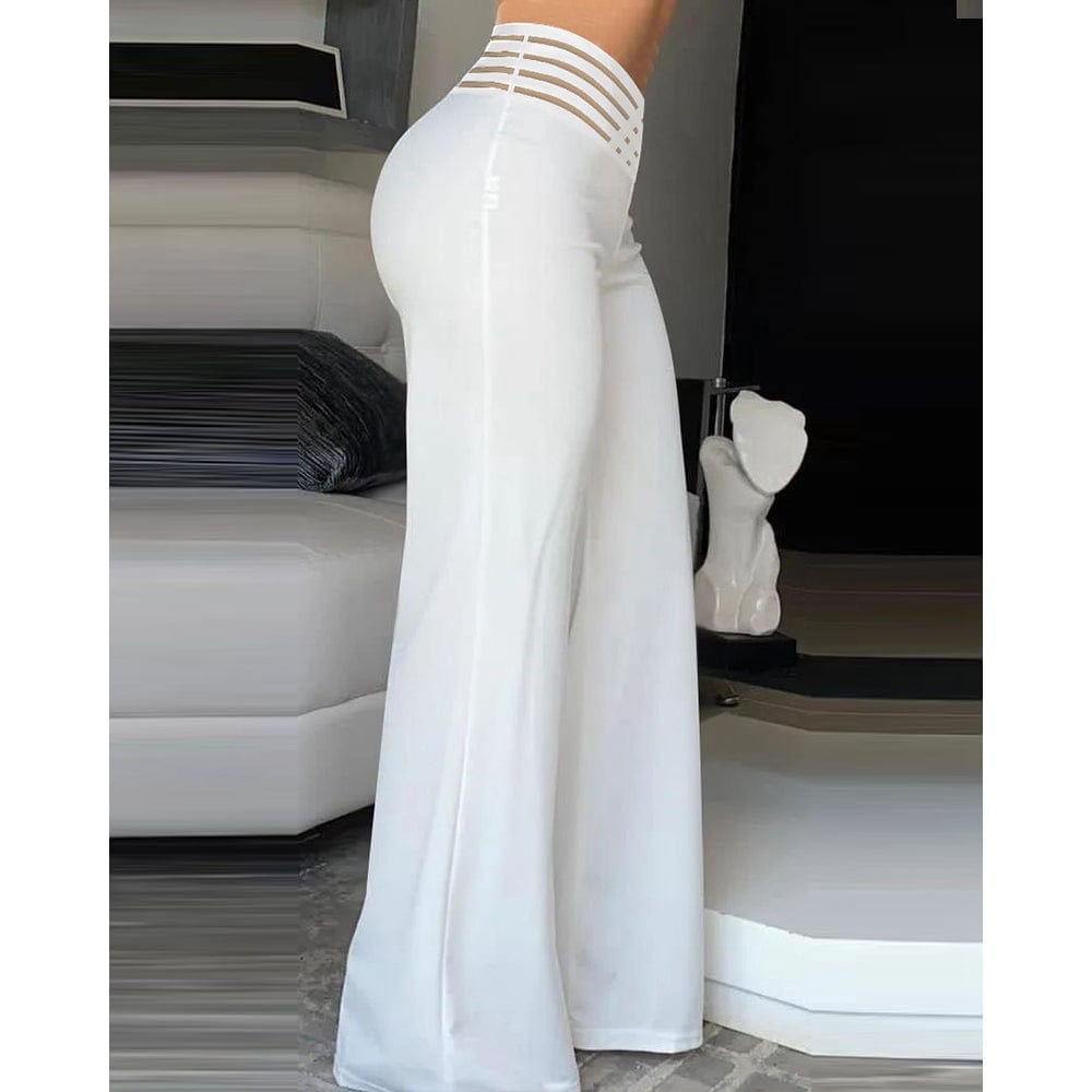 EP | Pantalon de frappe en élasthanne avec ceinture croisée