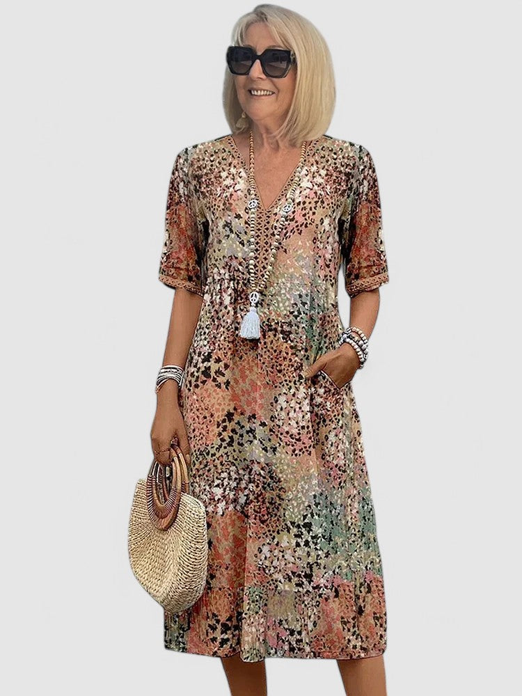EP | Vibrant Style Robe mi-longue