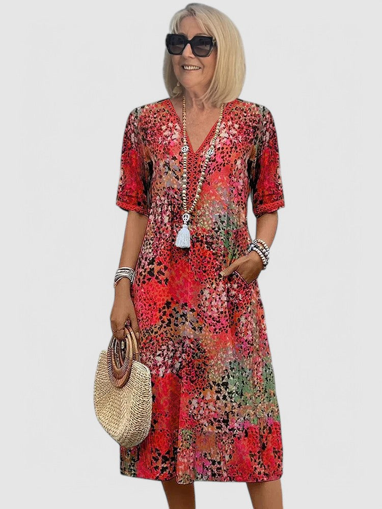 EP | Vibrant Style Robe mi-longue