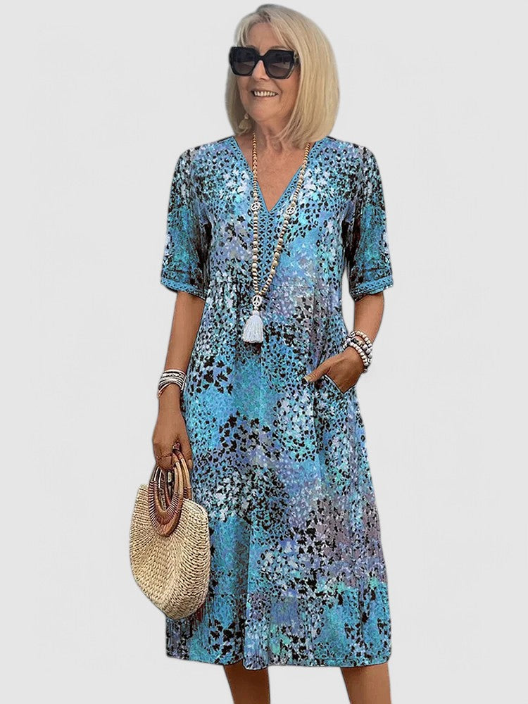 EP | Vibrant Style Robe mi-longue