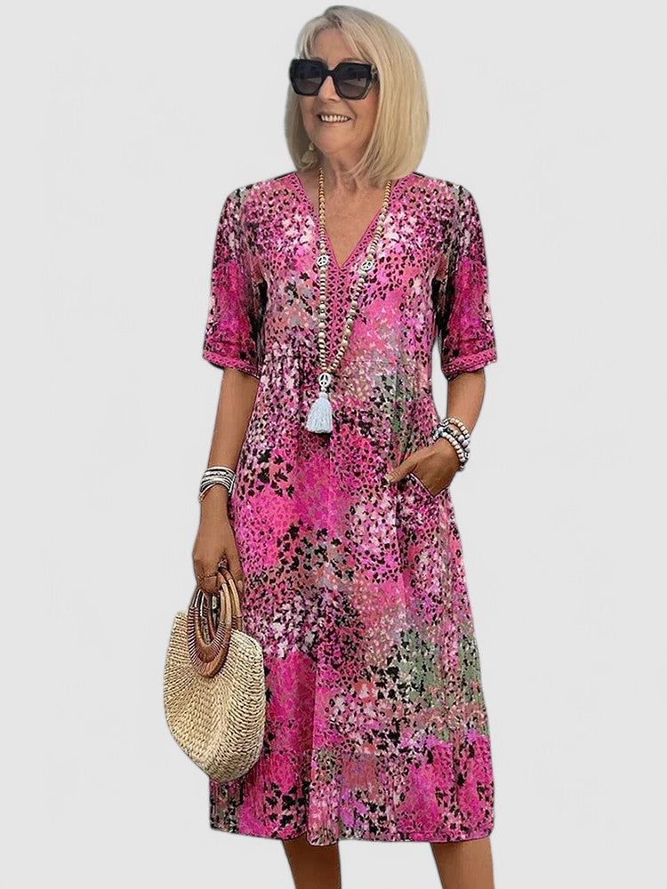 EP | Vibrant Style Robe mi-longue