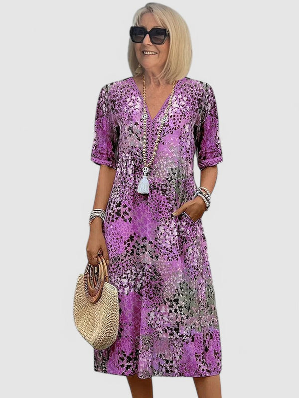 EP | Vibrant Style Robe mi-longue