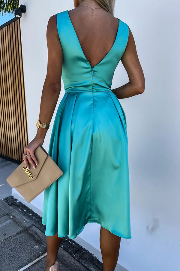 EP | Hold You In My Memory Robe midi en satin