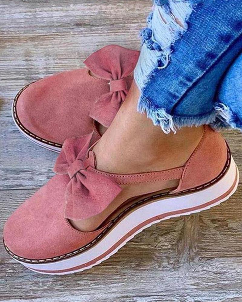 ND | Chaussures à plateforme à boucles nobles