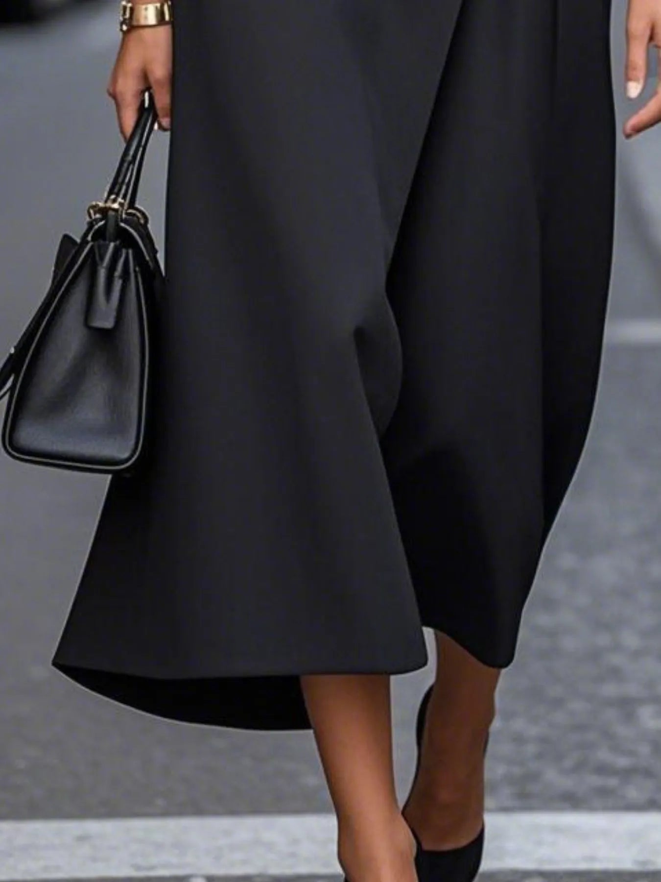 EP | Col rond Robe midi sans manches