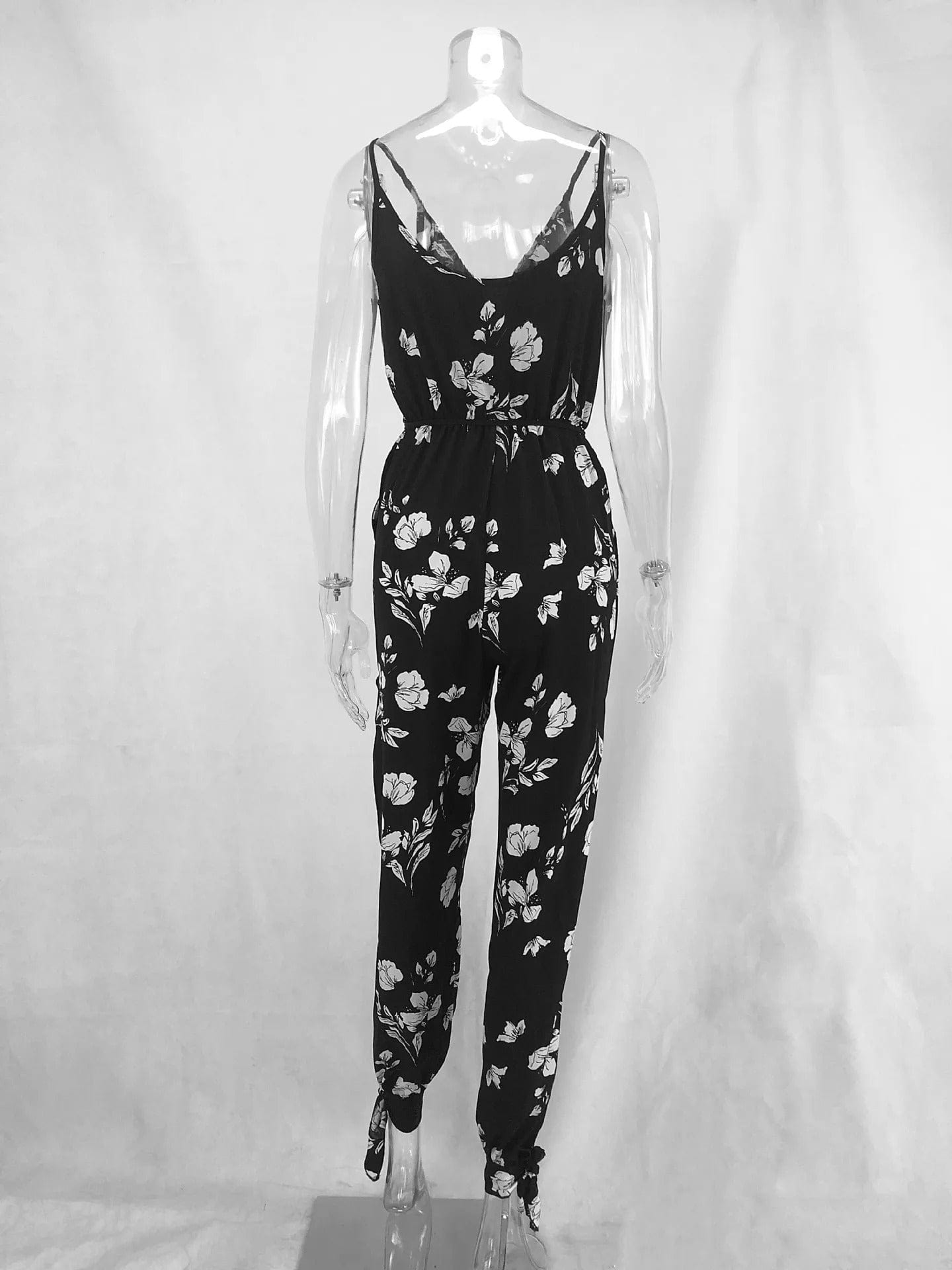 EP | Jumpsuit à fleurs et taille haute