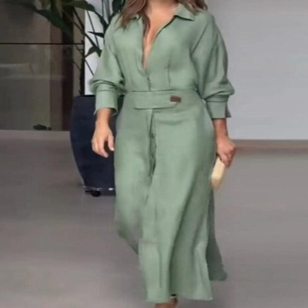 EP | Robe midi avec poches latérales