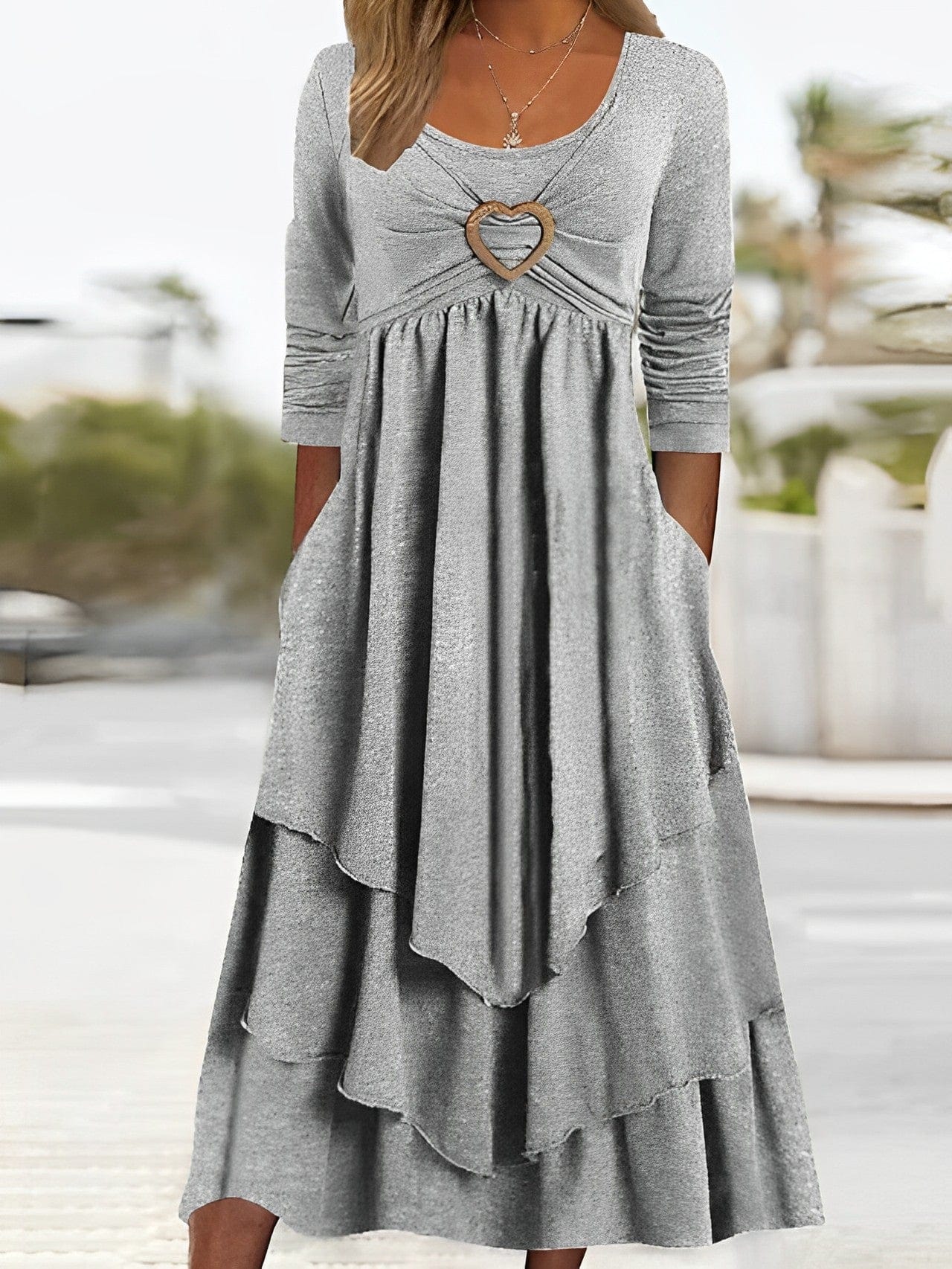 EP | Robe d'été en forme de cœur stylée