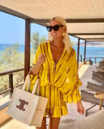 EP | Mini-robe chic avec haut décolleté en V