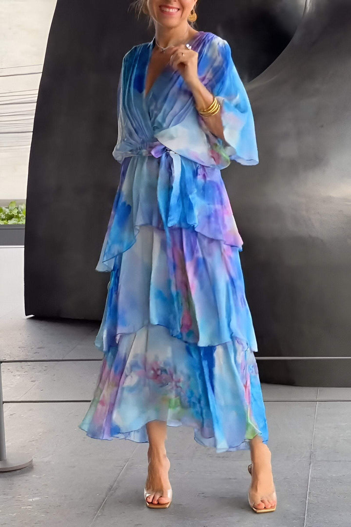 EP | robe maxi brodée pour les soirées élégantes