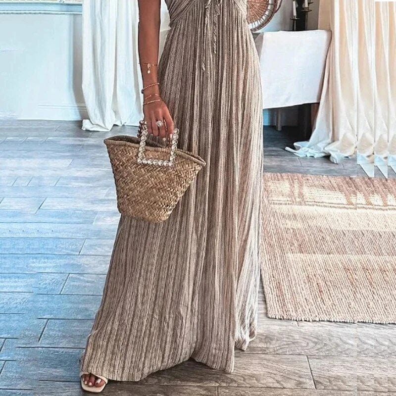 EP | Robe d'été marron