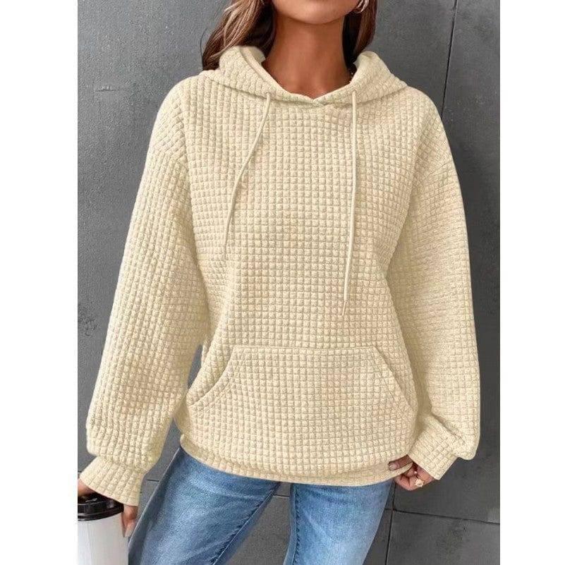 Women's Loose Casual Solid Color Long-sleeved Sweater-5