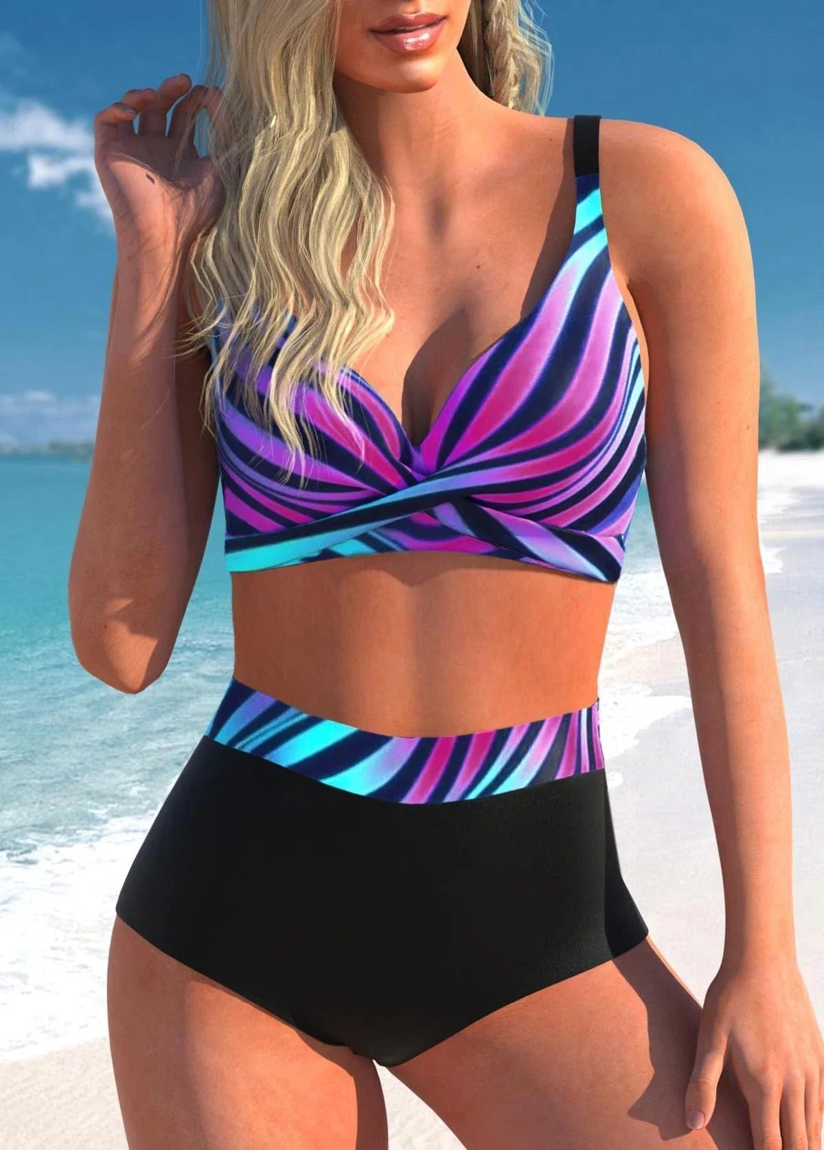 EP | Bikini à pois & à rayures