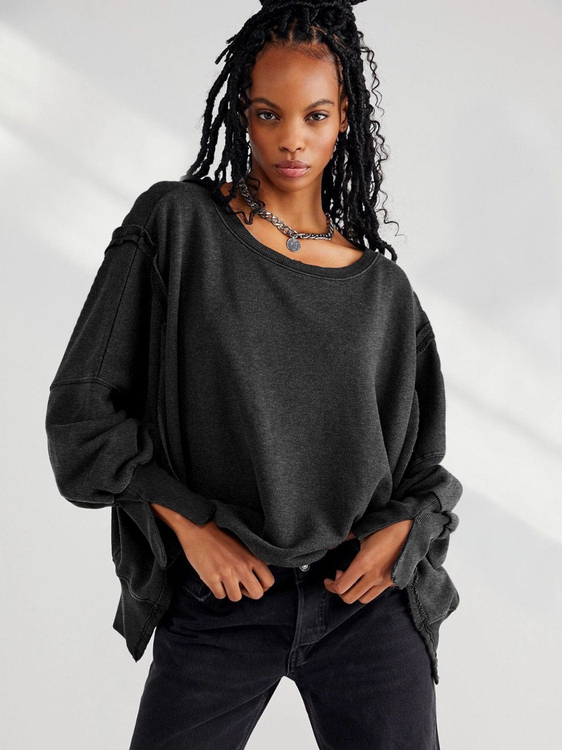 EP | Sweat-shirts décontractés surdimensionnés