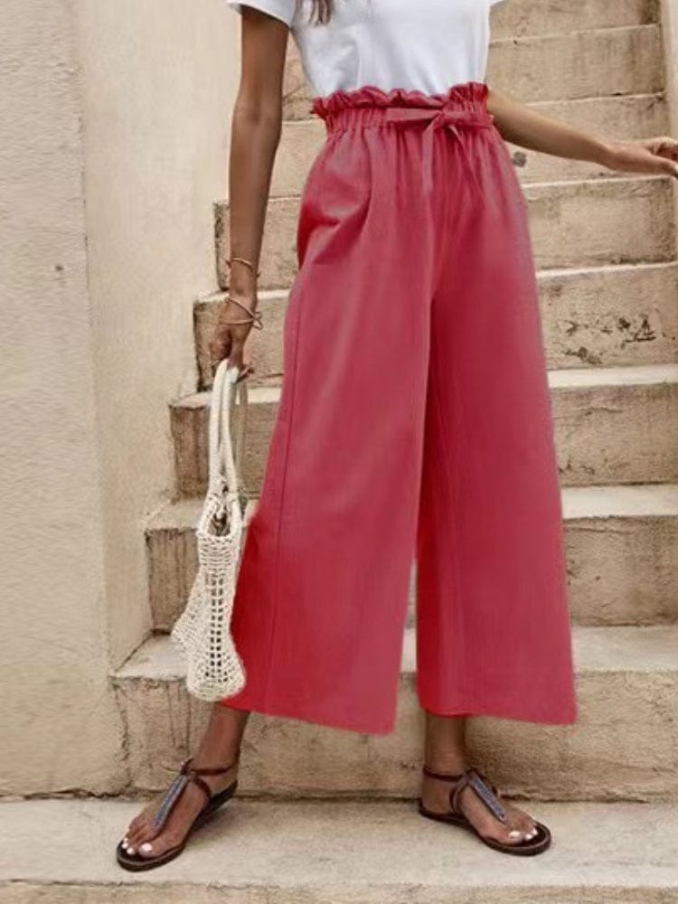 EP | Pantalon à la mode avec taille élastique