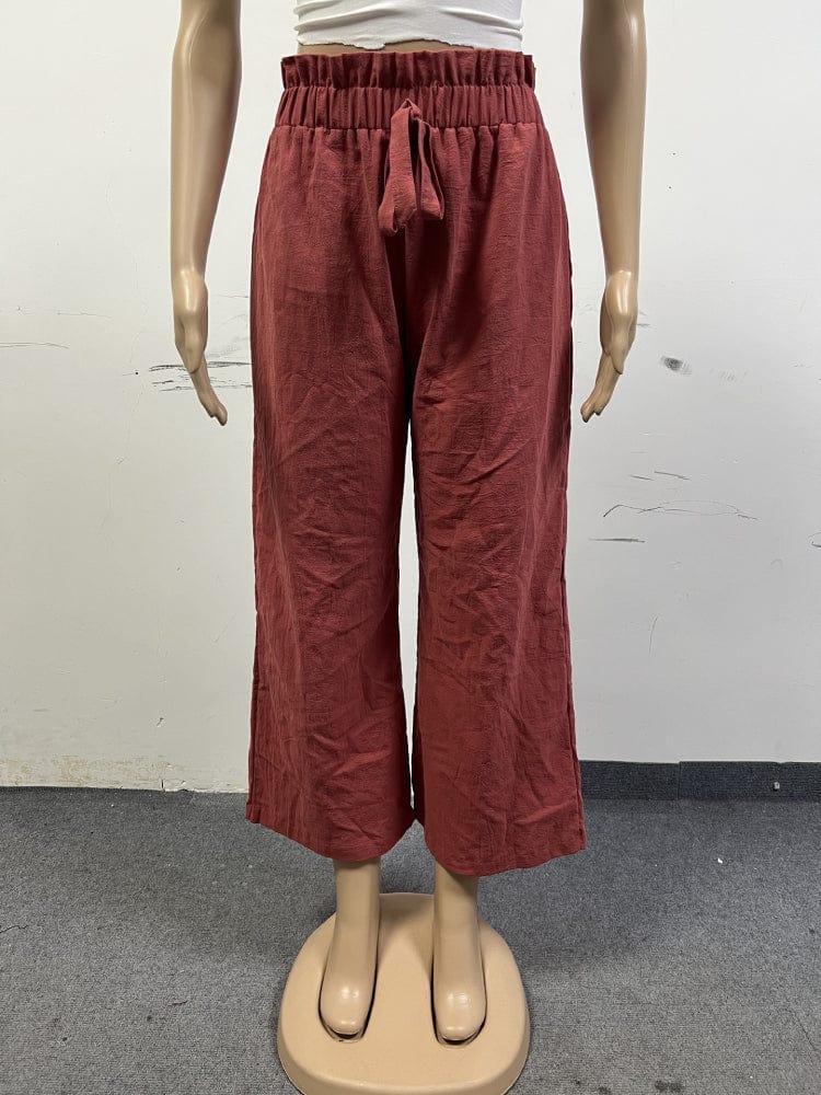 EP | Pantalon à la mode avec taille élastique