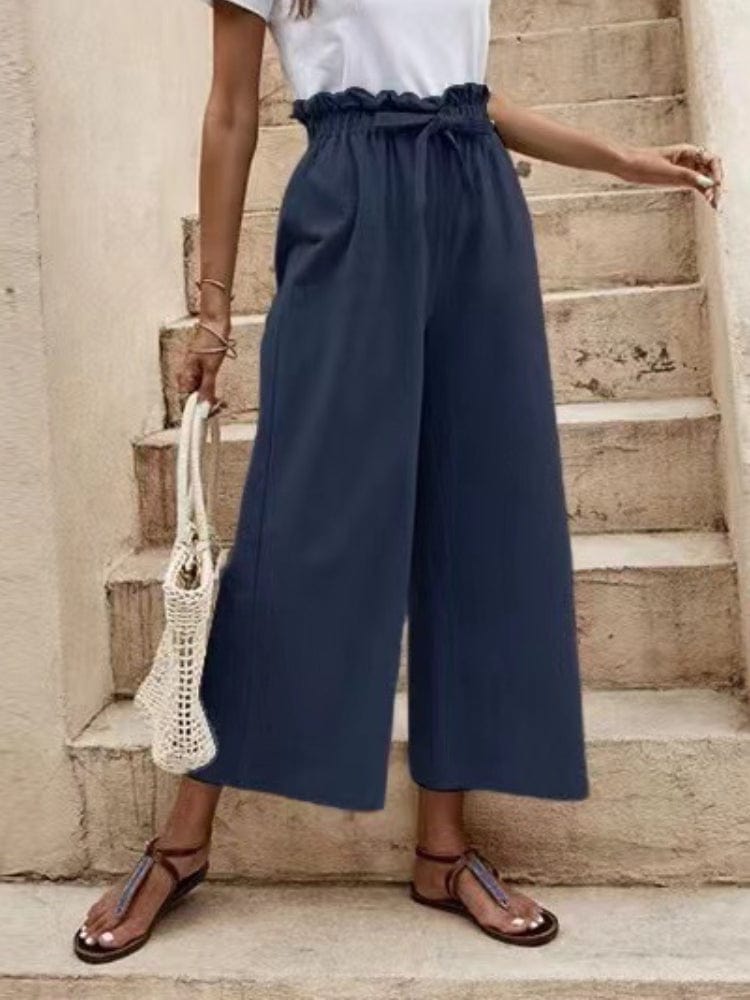 EP | Pantalon à la mode avec taille élastique
