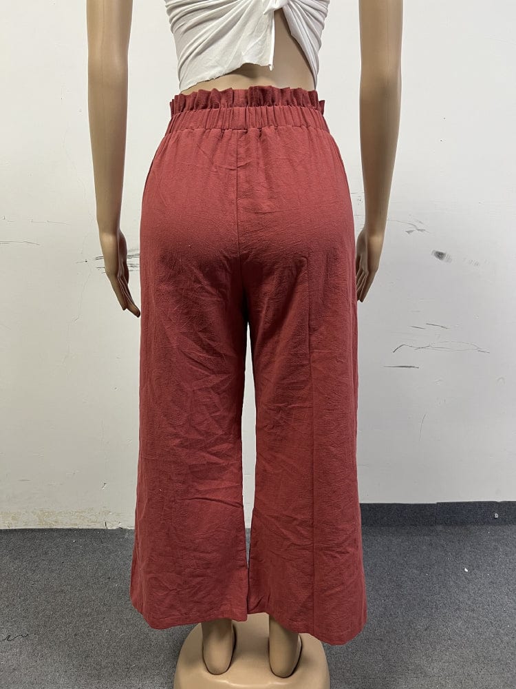 EP | Pantalon à la mode avec taille élastique