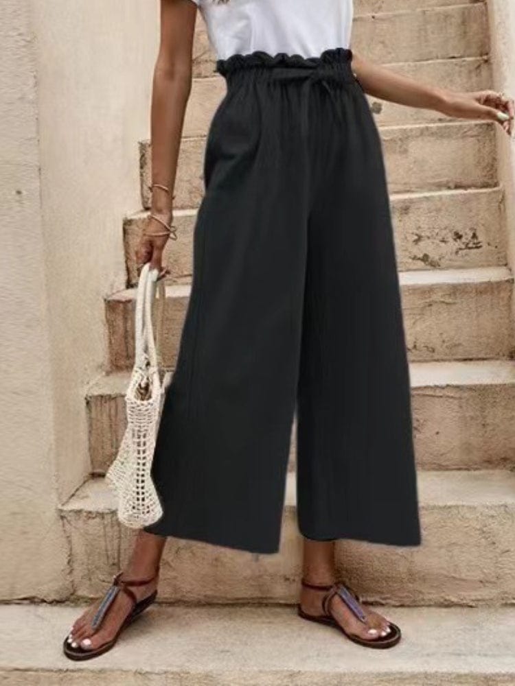 EP | Pantalon à la mode avec taille élastique