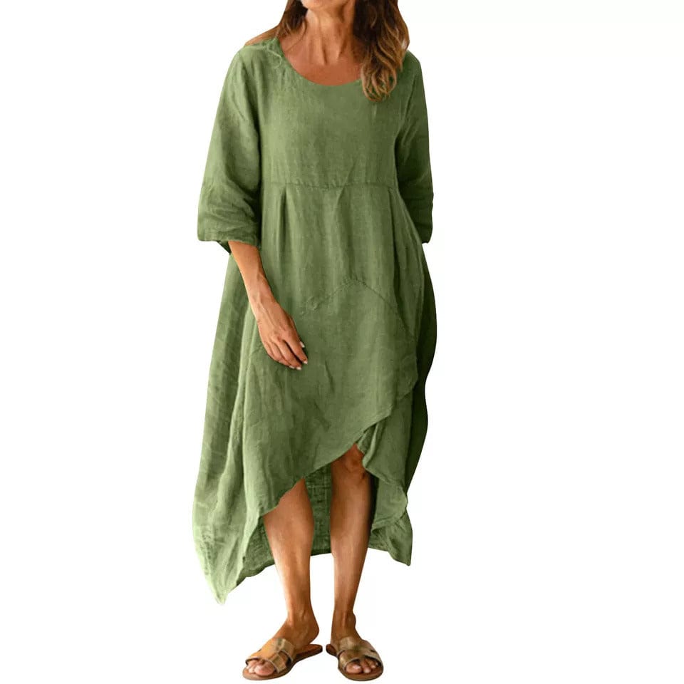 EP | Vintage Robe midi décontractée