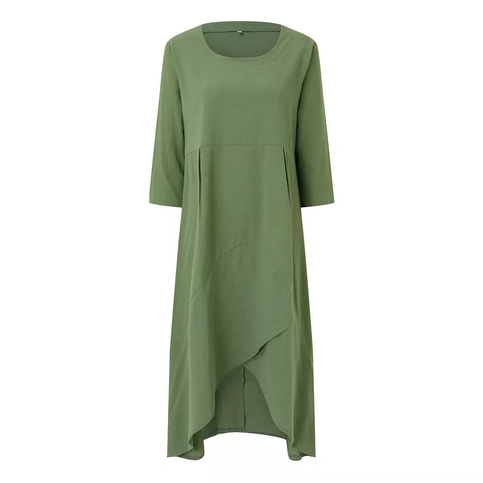 EP | Vintage Robe midi décontractée